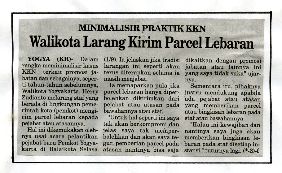 Kliping jogja terbaru